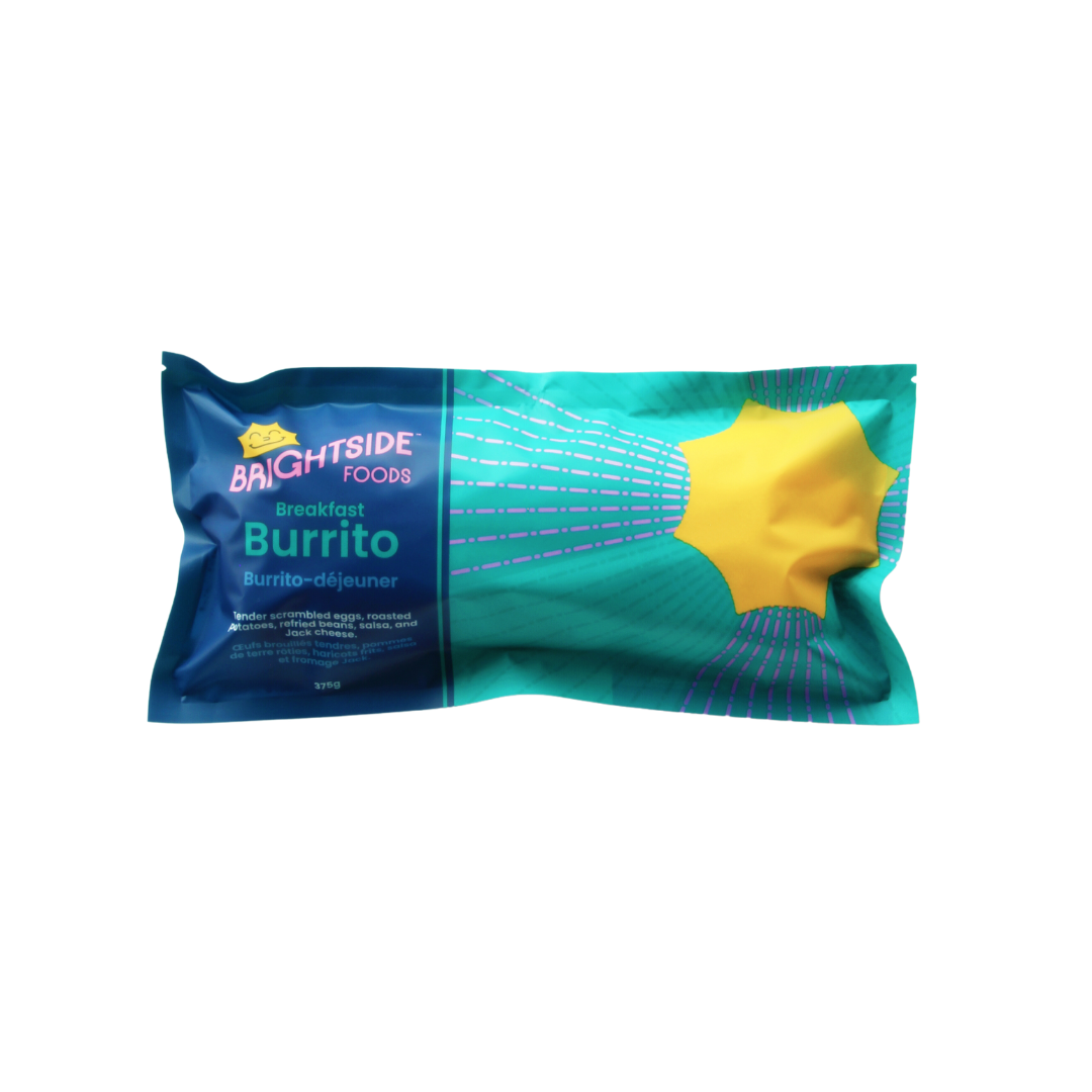 Breakfast Burrito - Brightside Foods (360g) - BCause