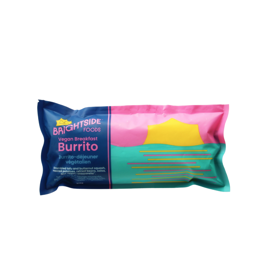 Vegan Breakfast Burrito - Brightside Foods (375g) - BCause