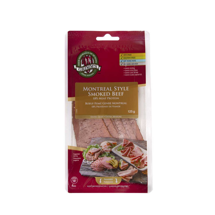 Montreal Style Smoked Beef - Grimm's Fine Foods (125g) - BCause