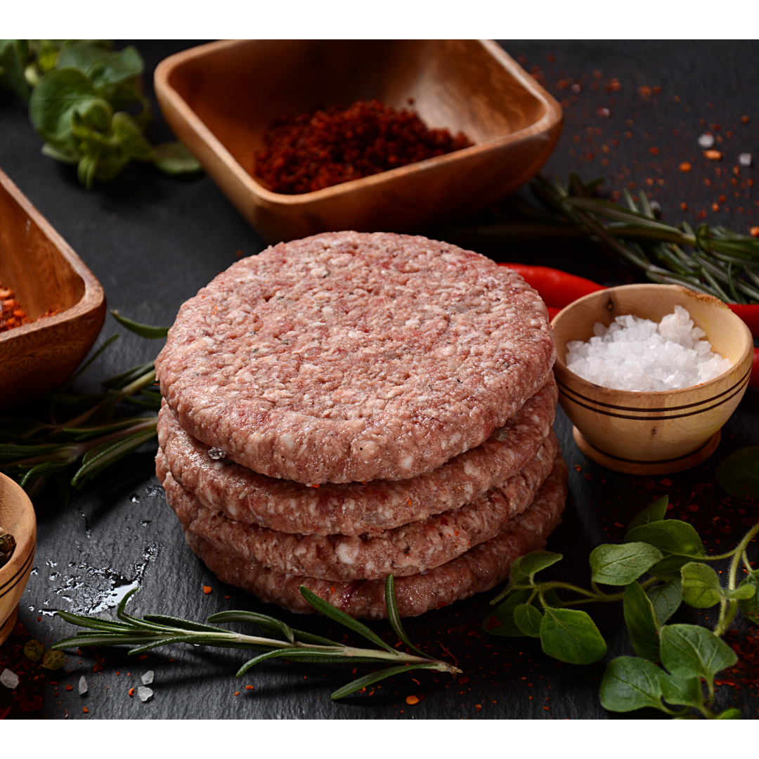 Bison Burger (4 Pack) - Two Rivers Meats - BCause