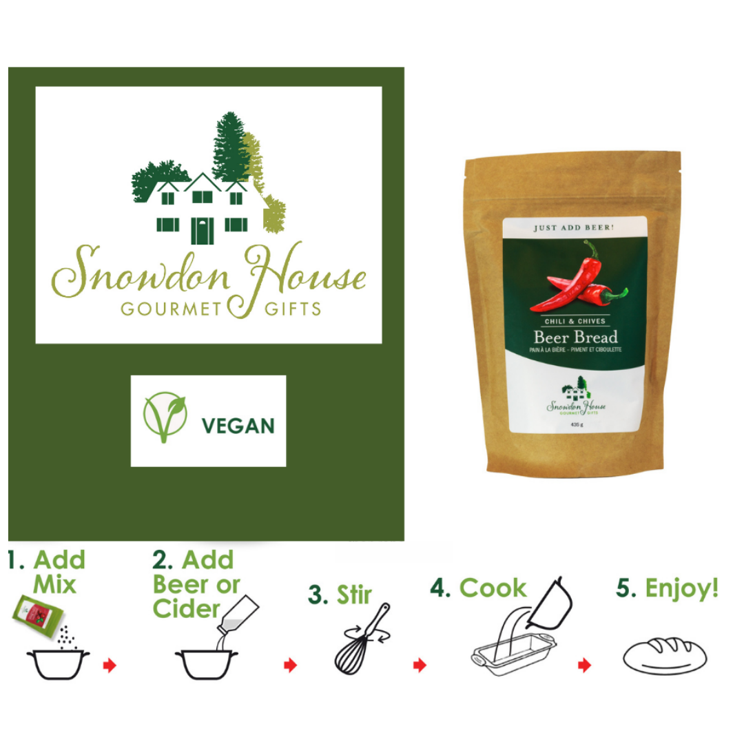 Chili Chive Beer Bread - Snowdon House (435g) - BCause