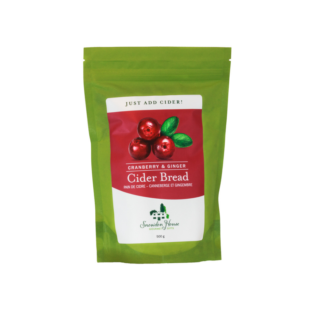 Cranberry Ginger Cider Bread - Snowdon House (500g) - BCause