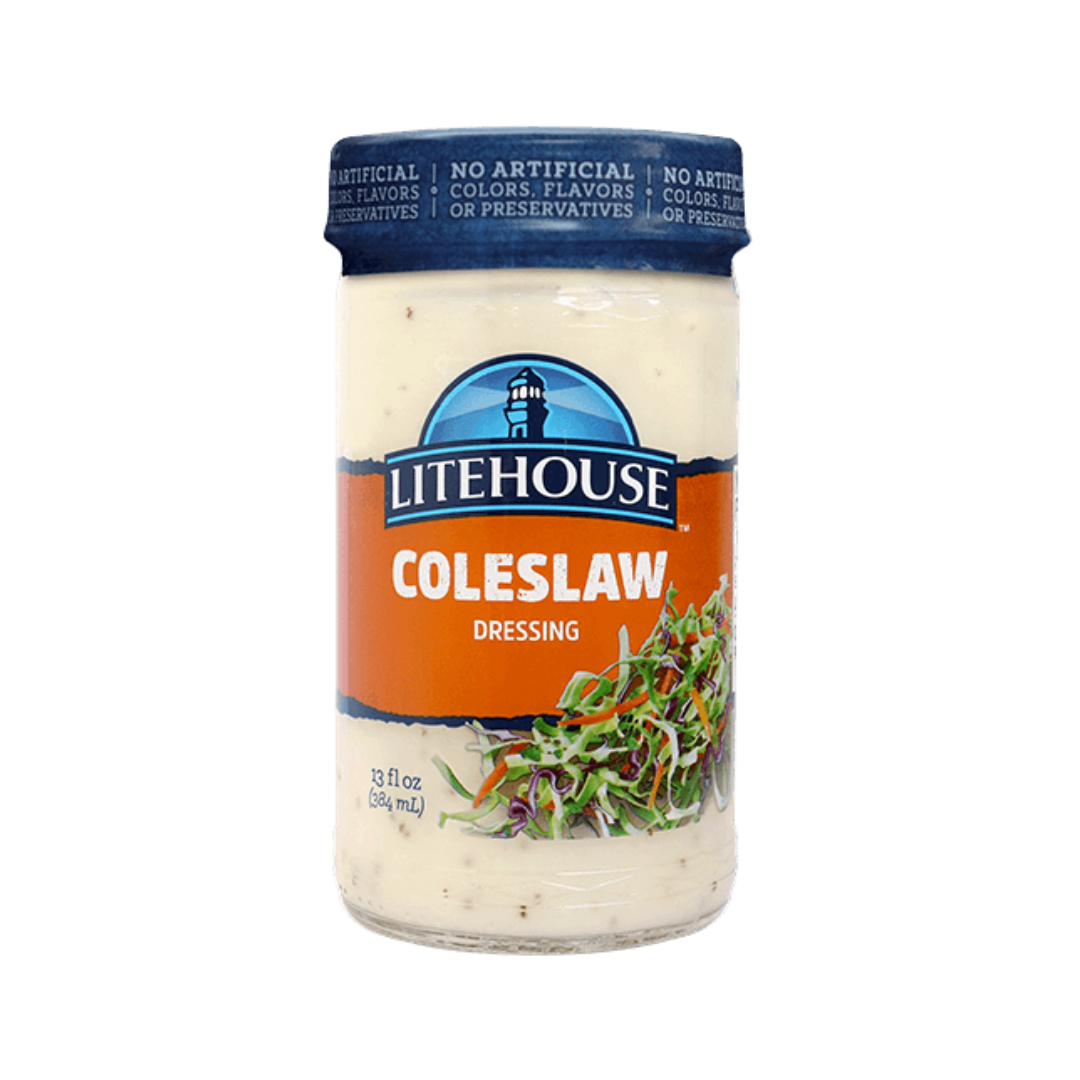 Coleslaw (384ml) - Litehouse Dressing - BCause