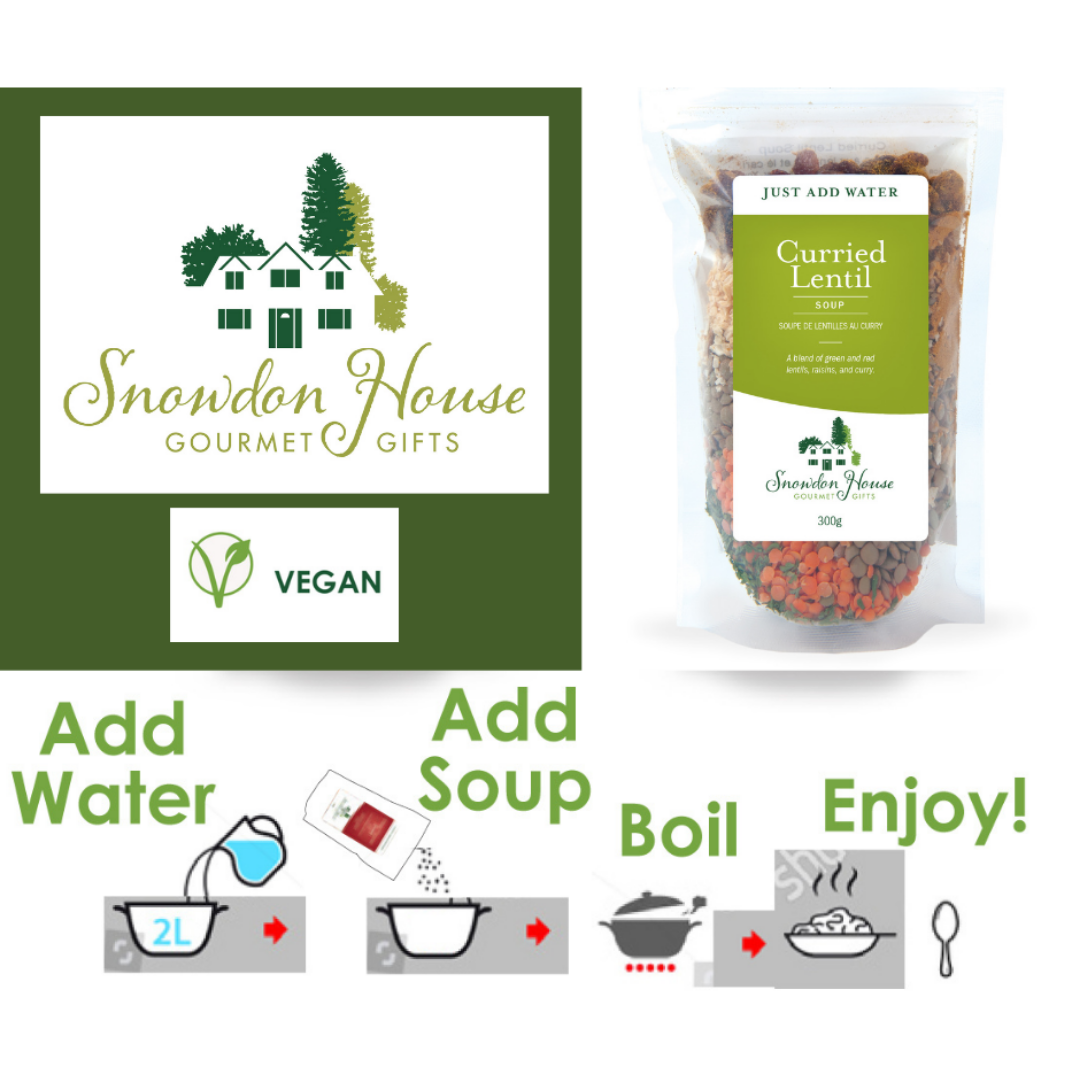 Curried Lentil Soup - Snowdon House (300g) - BCause