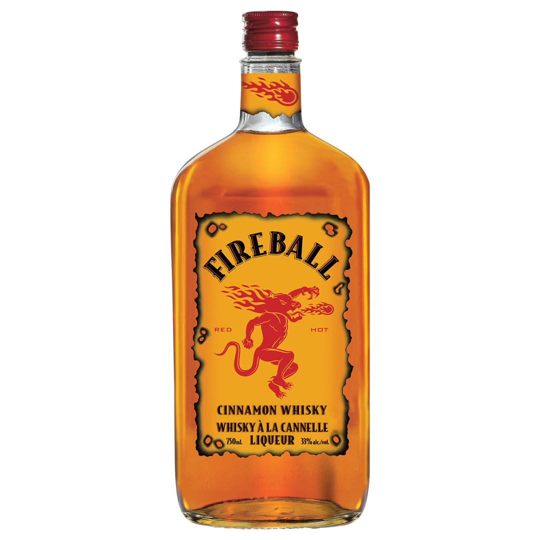 Cinnamon Whiskey - Fireball (750ml)* - BCause