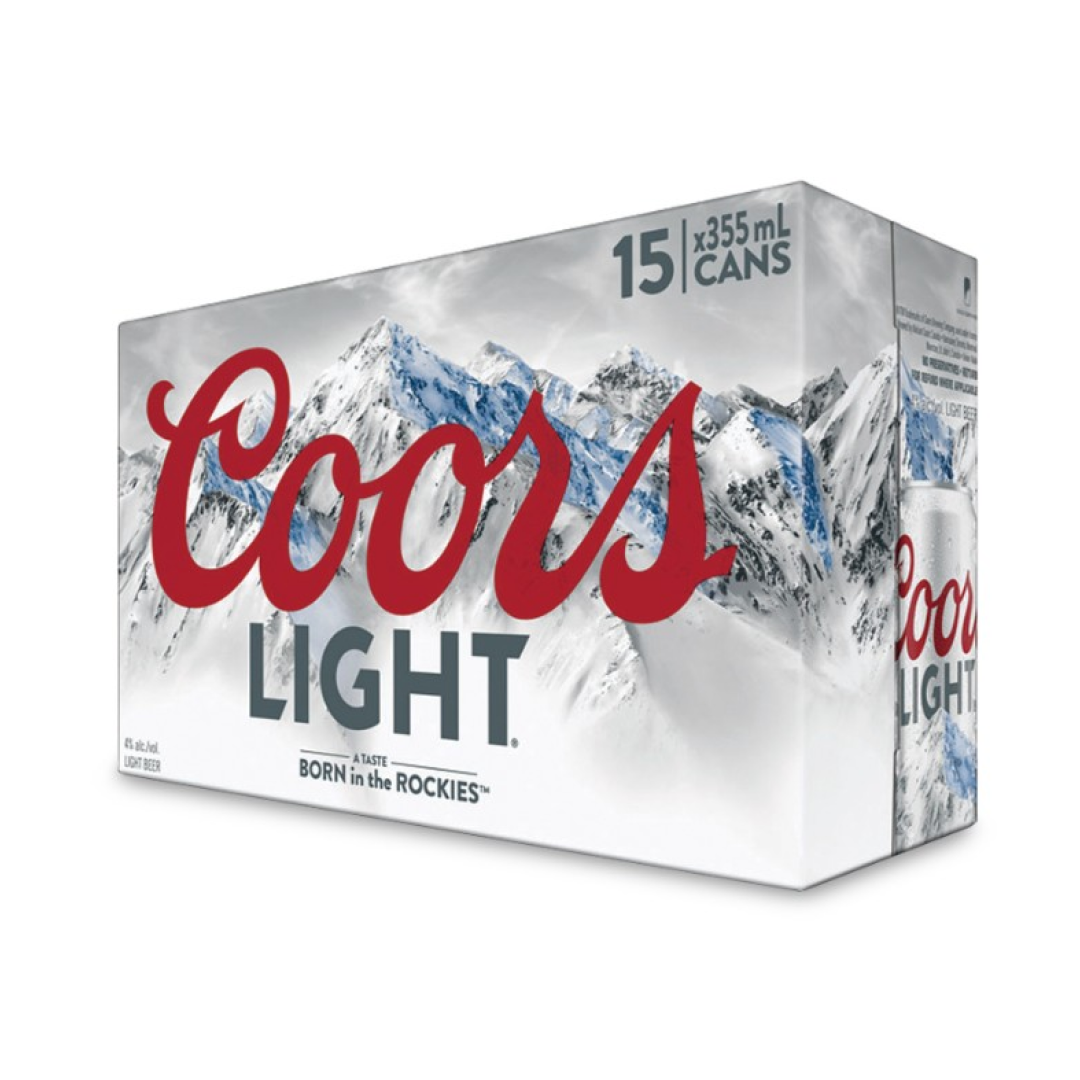 Coors Light (15pk)* - BCause