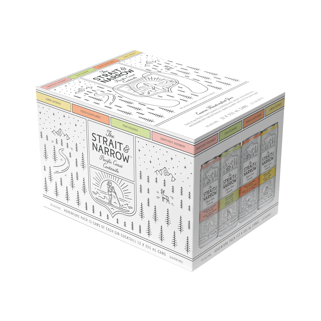Adventure Mixer (Gin) - Strait & Narrow (12pk)* - BCause