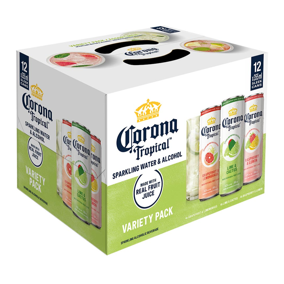 Tropical Cooler Mixer - Corona (12pk)* - BCause