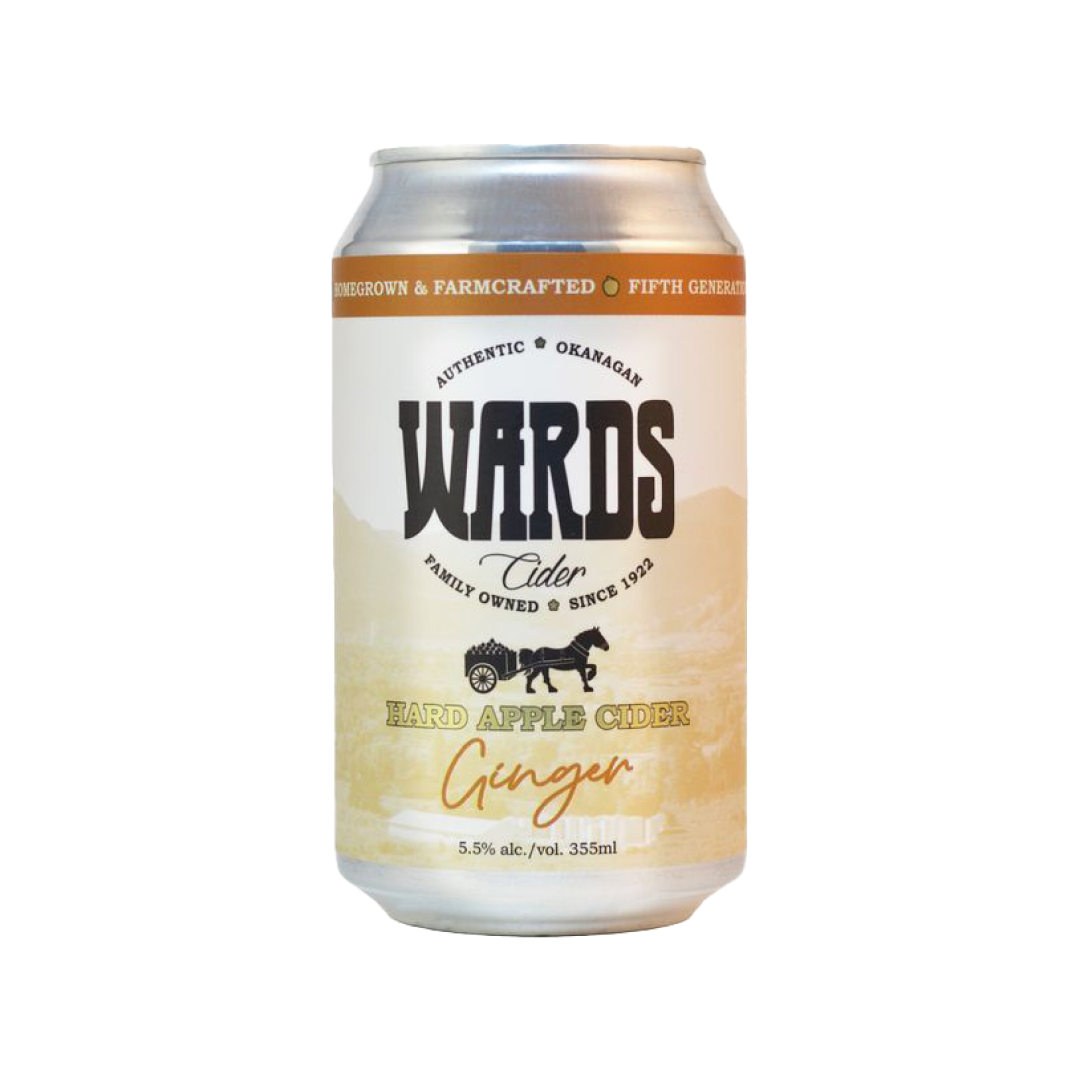 Ginger Apple Cider - Ward's (6pk)* - BCause