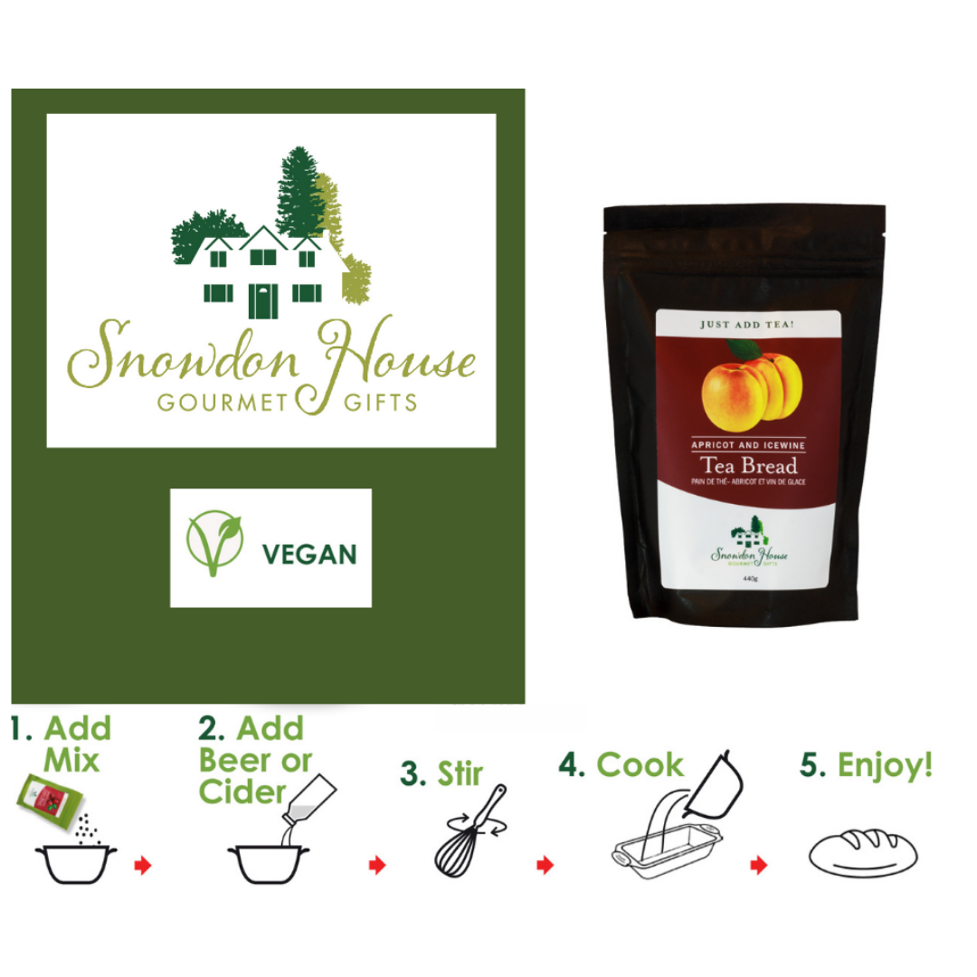 Apricot Icewine Tea Bread - Snowdon House (440g) - BCause