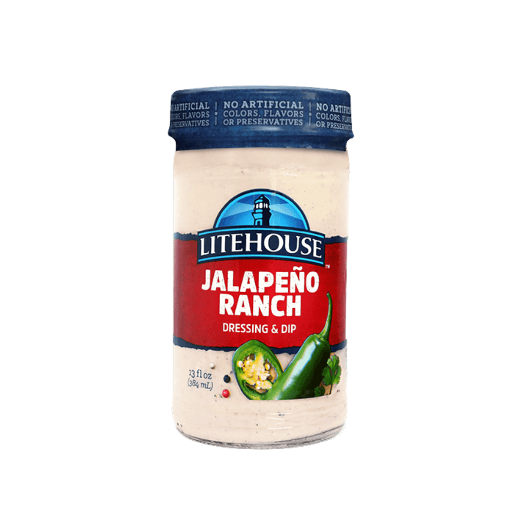 Jalapeno Ranch (384ml) - Litehouse Dressing - BCause