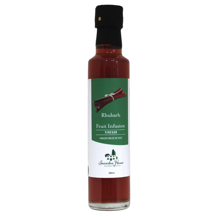 Rhubarb Fruit Infusion Vinegar - Snowdon House (250ml) - BCause