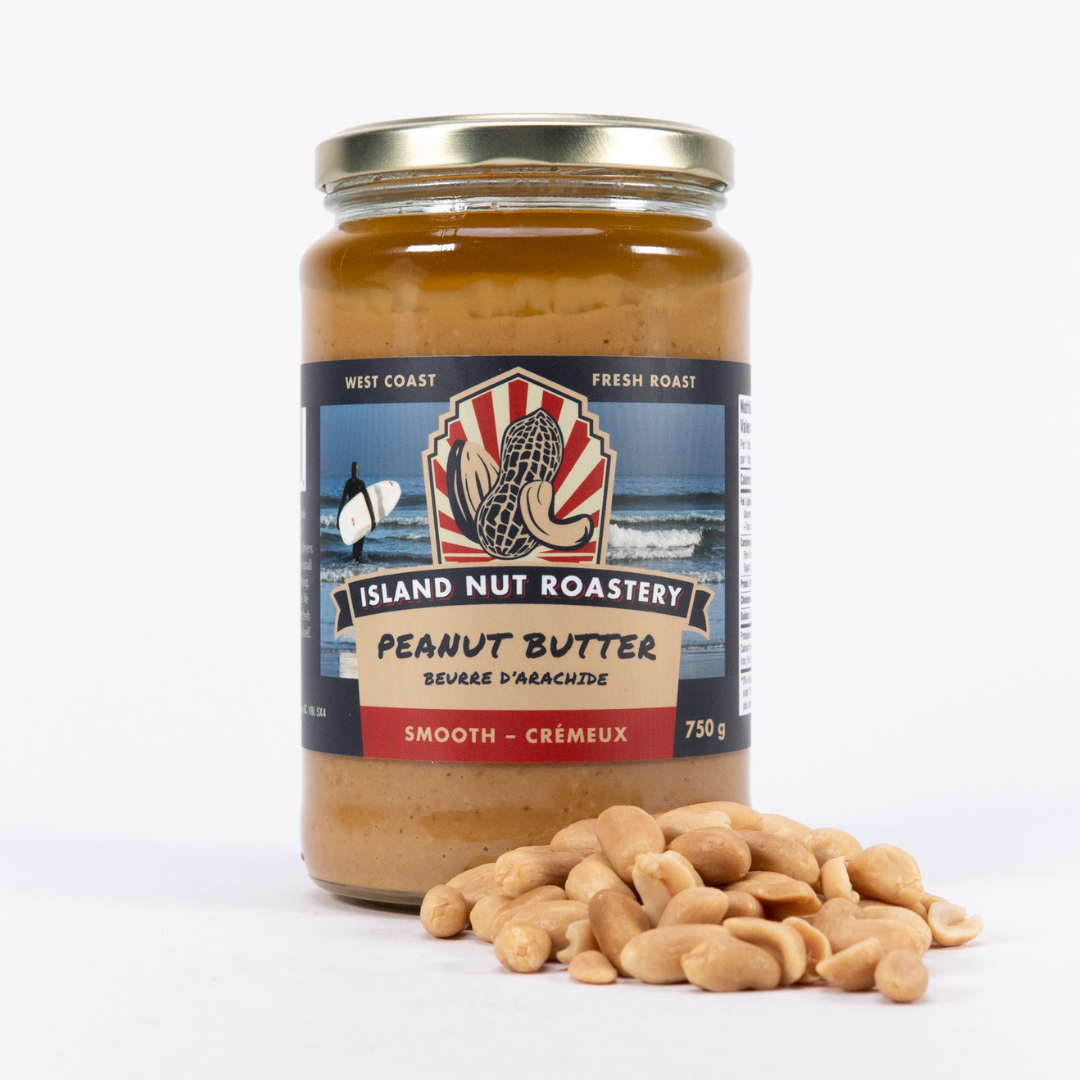 Smooth Peanut Butter - Island Nut Roastery (375g & 750g) - BCause