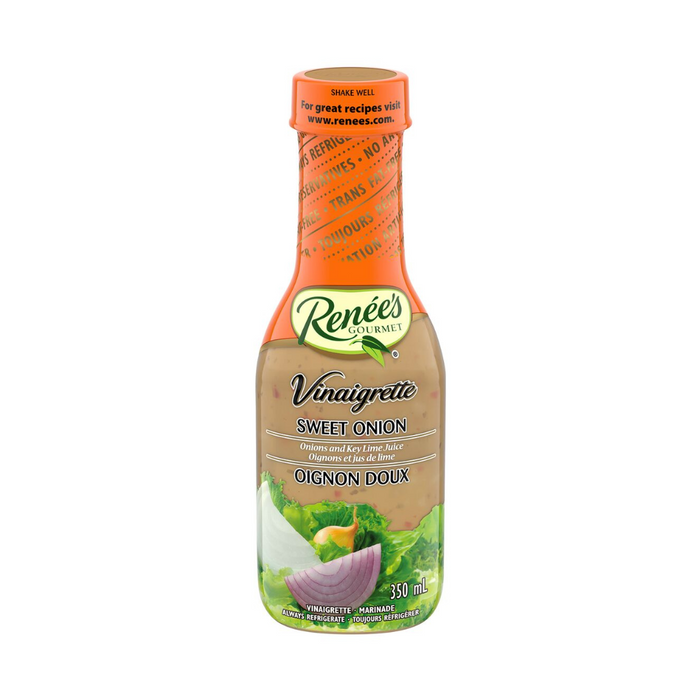 Sweet Onion Vinaigrette (350ml) - Renees - BCause