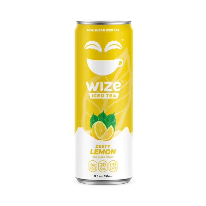 Lemon - Wize Tea (355ml) - BCause