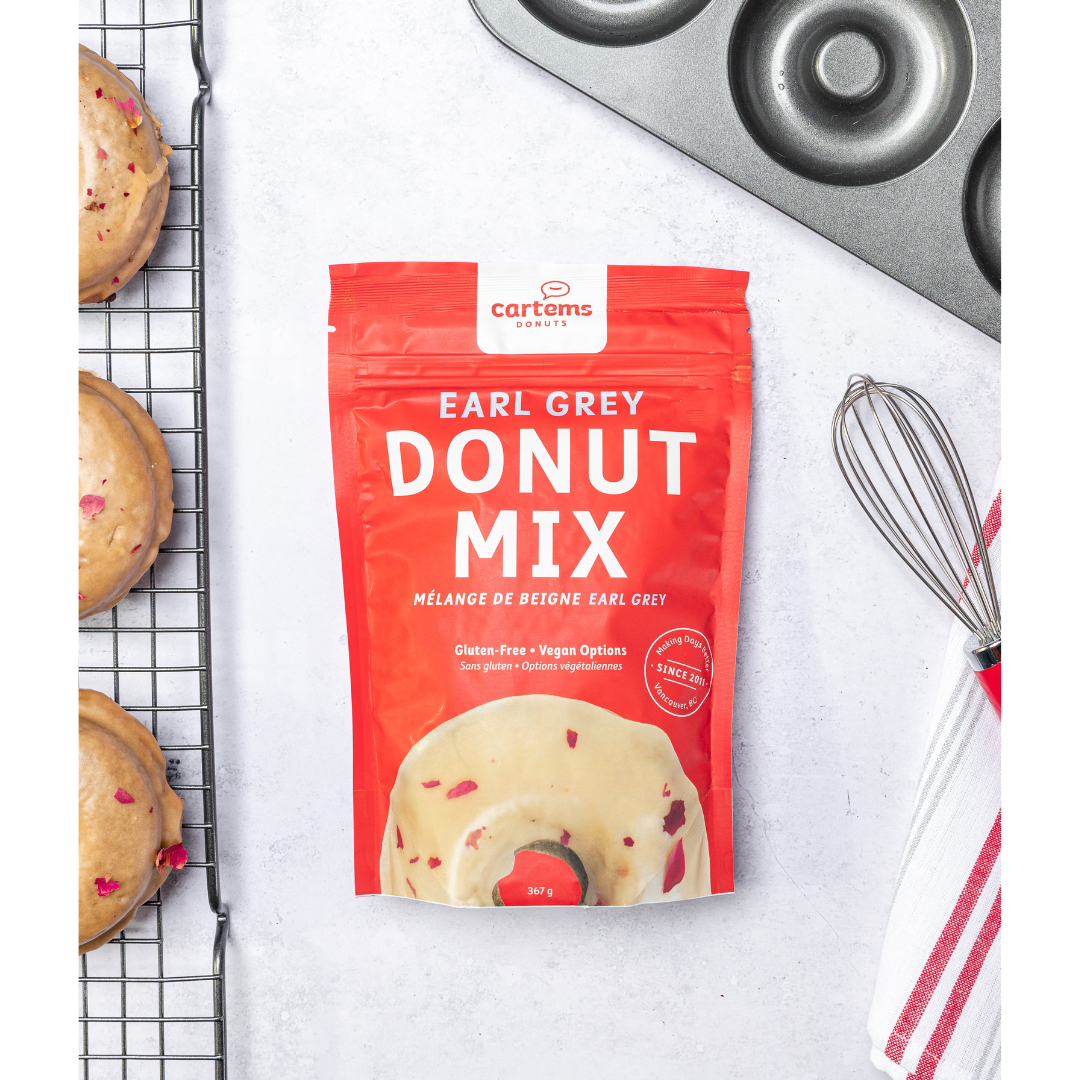 Earl Grey Donut Mix - Cartems Donuts (524ml) - BCause
