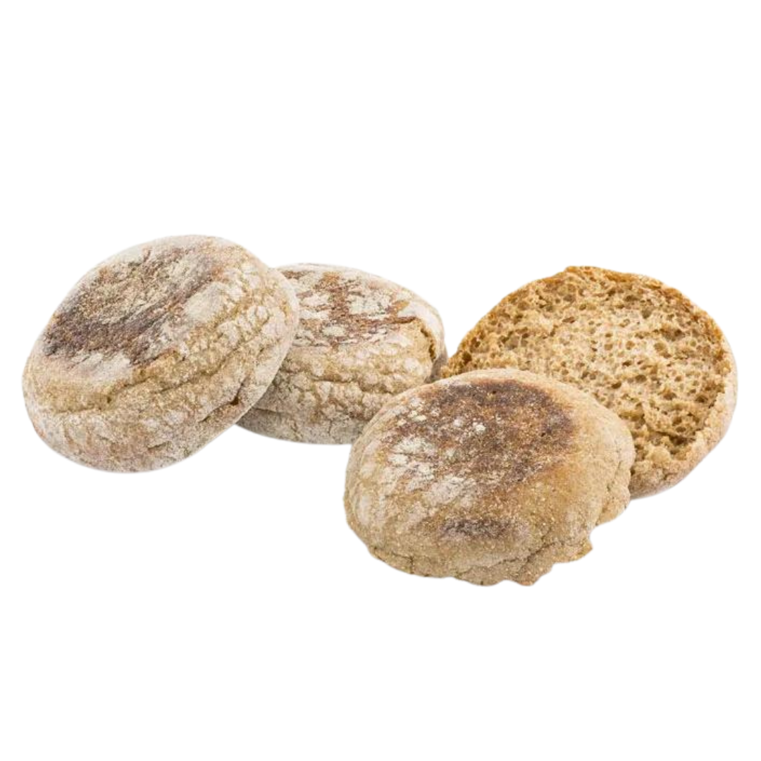 Whole Wheat English Muffins - Golden West (6pk) - BCause