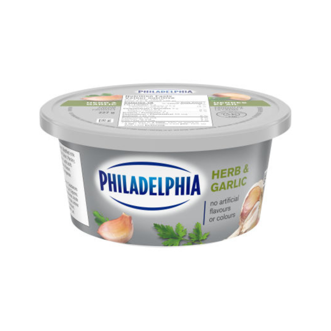 Herb & Garlic - Philadelphia Cream Cheese (227g) - BCause