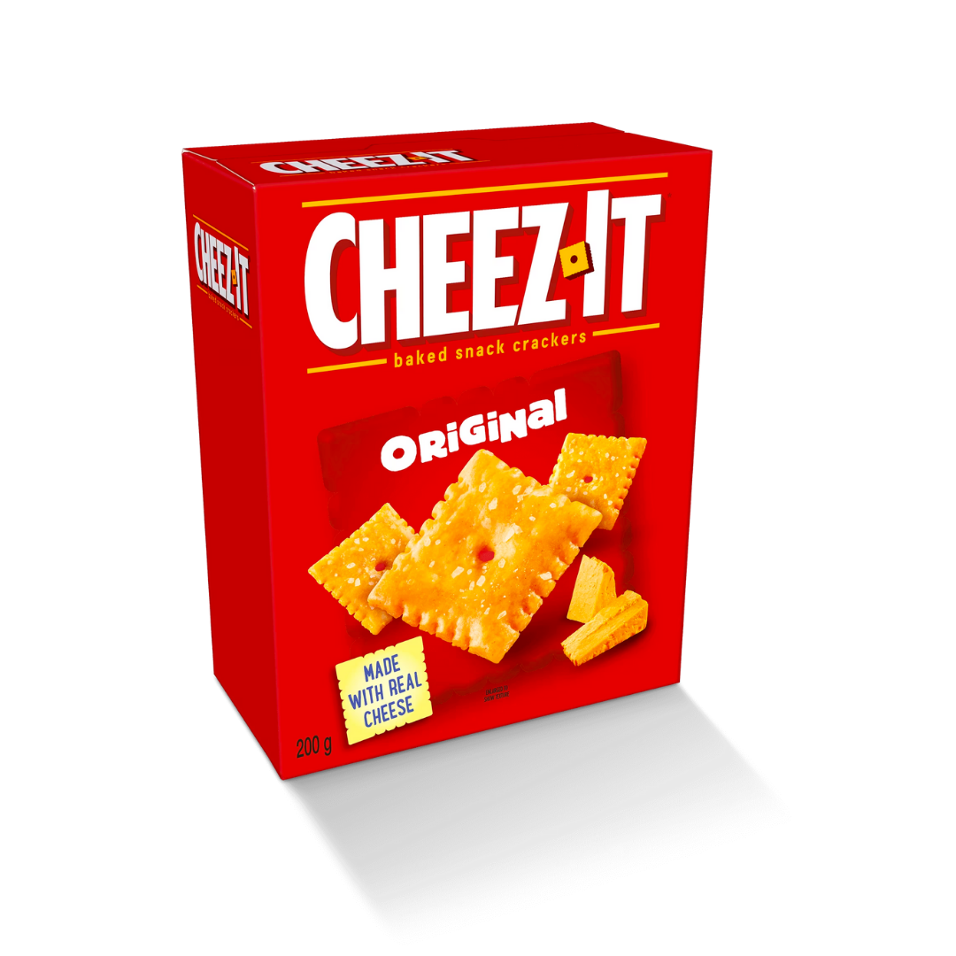 Cheez-It Bake Snack Crackers-Original (12/200 g) - BCause