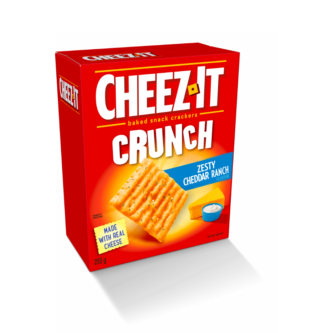 Cheez-It Crunch - Zesty Cheddar Ranch (12/191 g) - BCause