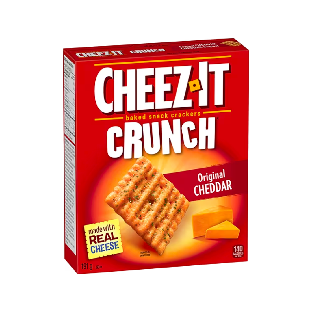 Cheez-It Crunch - Cheddar (12/191 g) - BCause