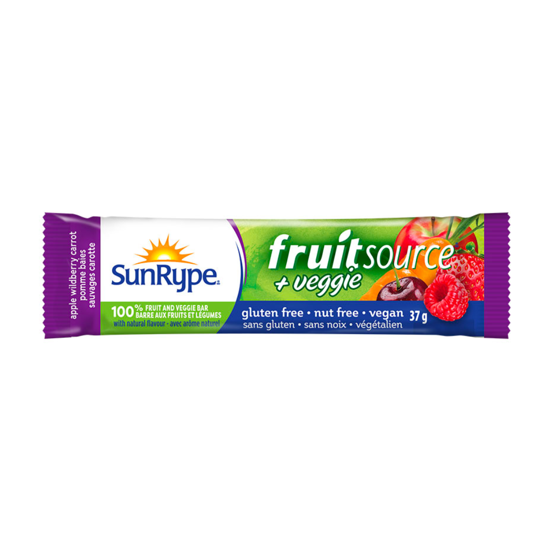 Sunrype Fruitsource Wildberry + Veggie (50/37 g) - BCause