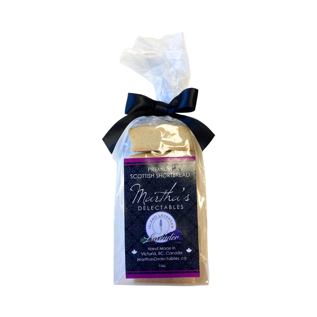 Premium Lavender Scottish Shortbread - Martha's Delectables - BCause
