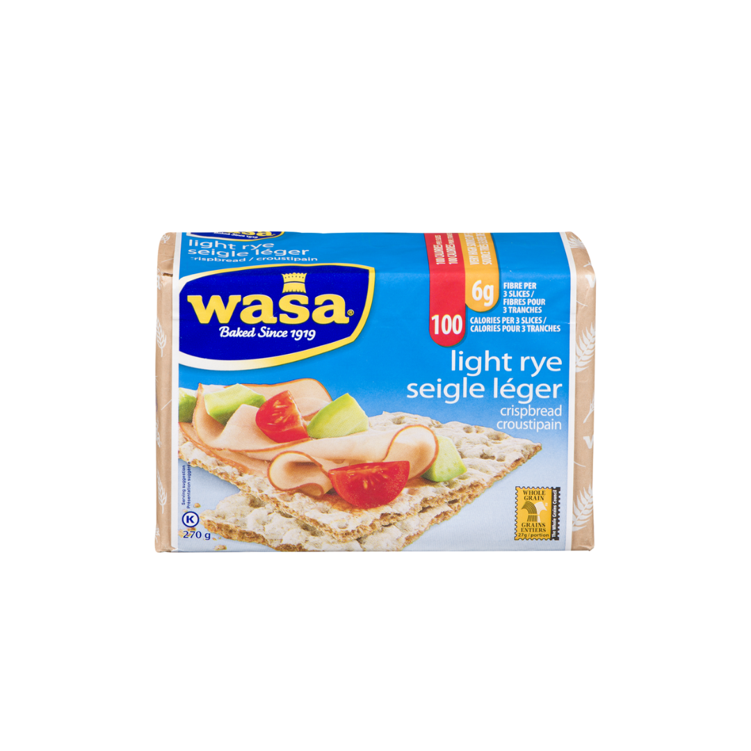 Wasa Light Rye Crispbread (12/270 g) - BCause
