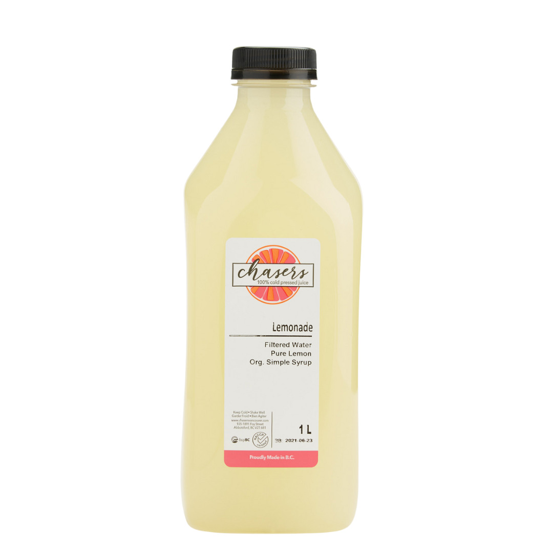 Cold-Pressed Lemonade - Chaser's Fresh Juice (1L) - BCause