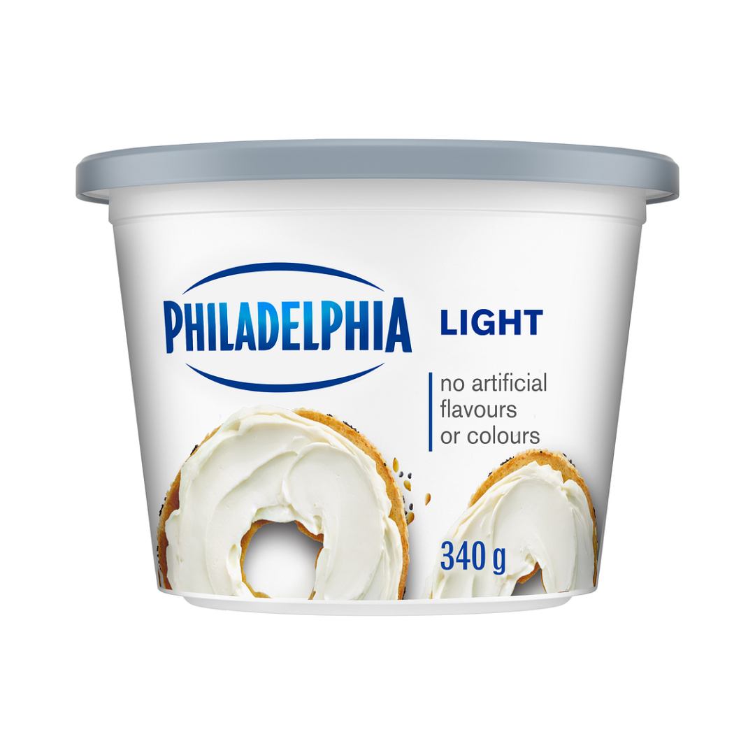 Kraft Philadelphia Cream Cheese Light (6/340 g) - BCause