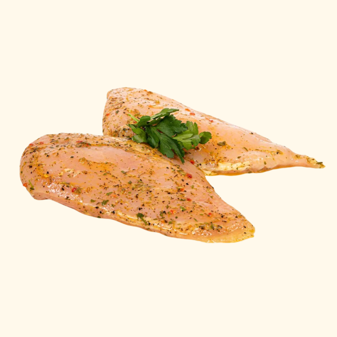 Local Free Run Chicken Breast, Lemon Herb, 2 x 6-7oz