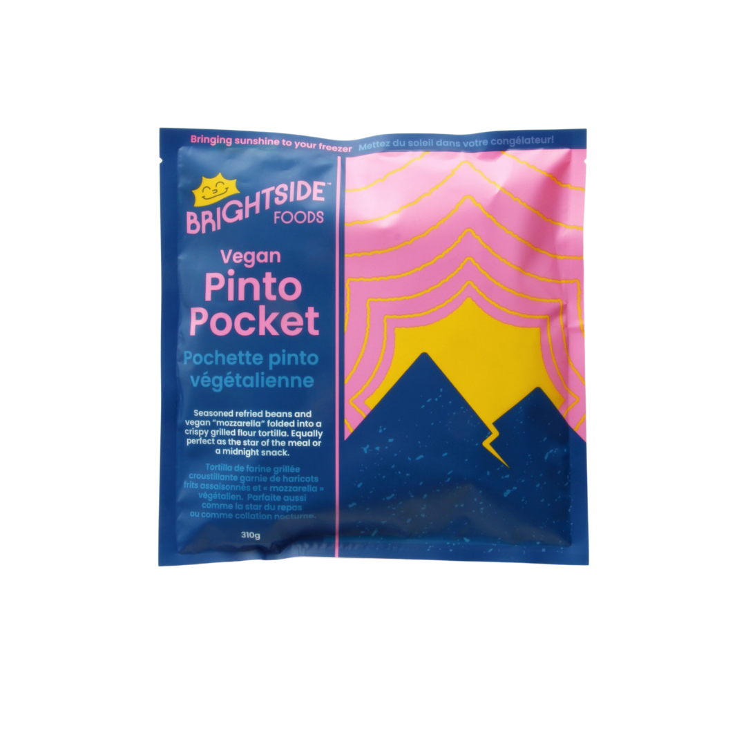 Vegan Pinto Pocket - Brightside Foods (290g) - BCause