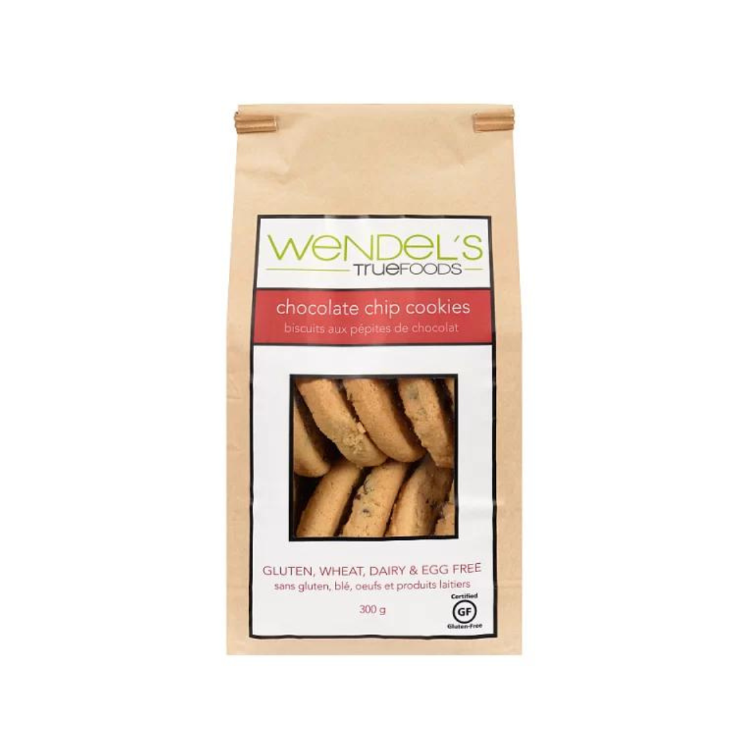 Chocolate Chip Cookies - Wendel's True Foods (300g) - BCause