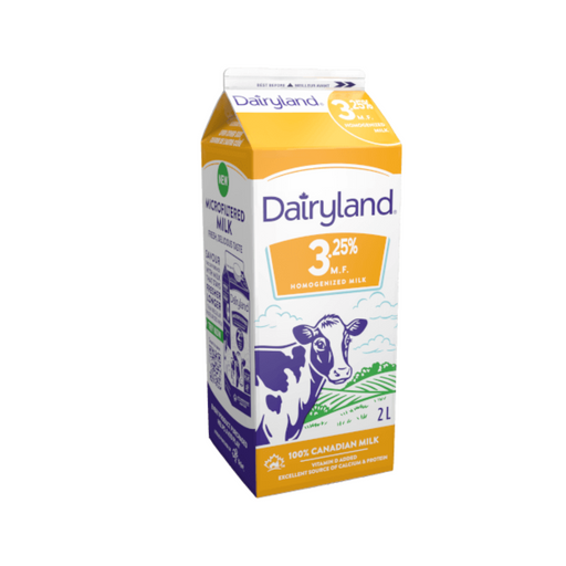 Homogenized Milk 3.25% - Dairyland (2L) - BCause