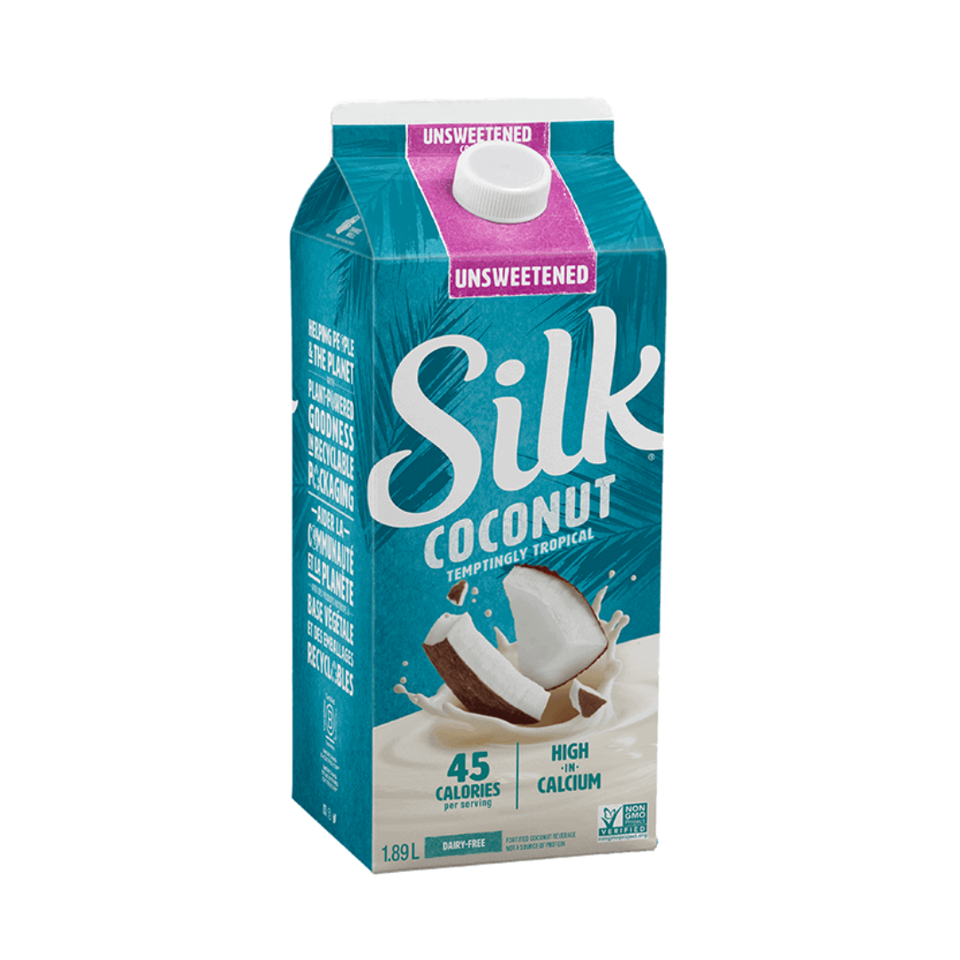 Unsweetened Coconut Milk - Silk (1.75L) - BCause