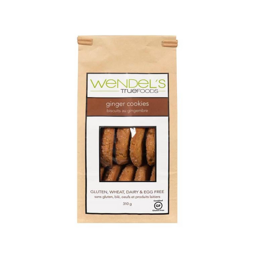 Ginger Cookies - Wendel's True Foods (310g) - BCause