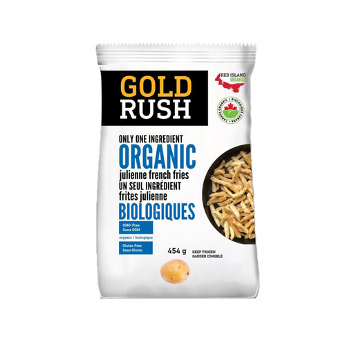 Organic Julienne French Fries - Gold Rush Organic (454g) - BCause