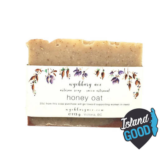 Honey Oat Bar Soap (130g) - Wychbury Ave - BCause