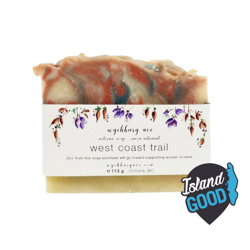 West Coast Trail Bar Soap (130g) - Wychbury Ave - BCause