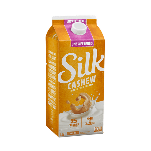 Unsweetened Original Cashew Milk - Silk (1.75L) - BCause