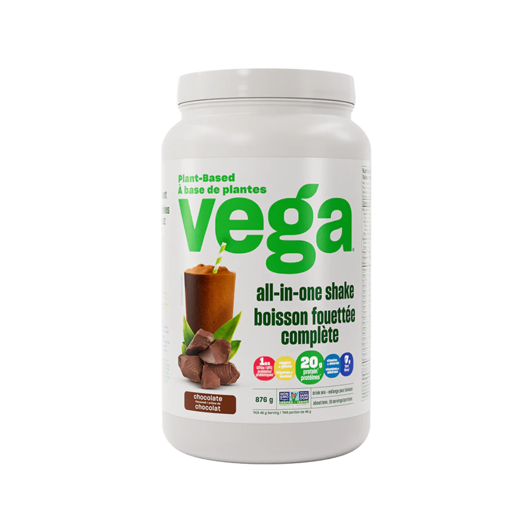 Chocolate All-in-One Plant-Based Shake - Vega One (850g) - BCause