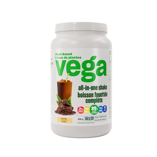 Mocha All-in-One Plant-Based Shake - Vega One (850g) - BCause