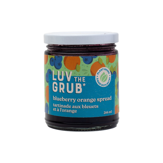 Blueberry Orange Spread - Luv The Grub (5oz) - BCause