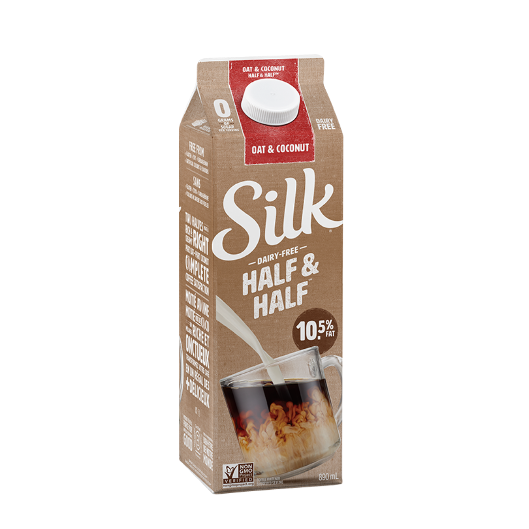 Half & Half Oat and Coconut Creamer - Silk (890ml) - BCause