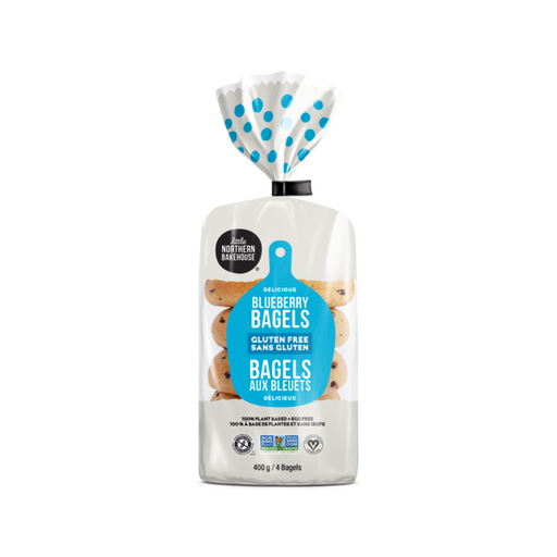 Gluten-Free Blueberry Bagels - Little Northern Bakehouse (400g) - BCause