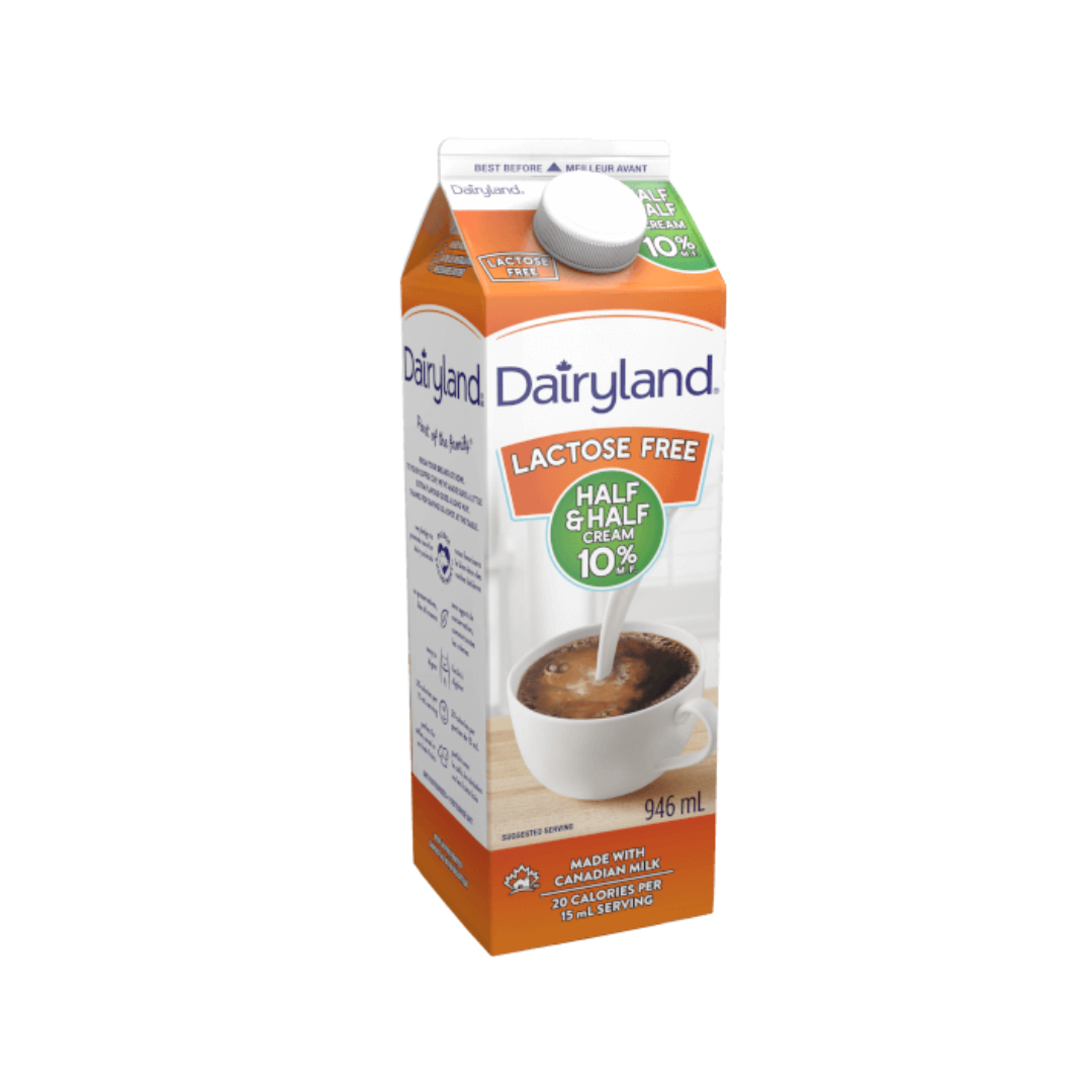 Lactose-Free Half and Half - Dairyland (946ml) - BCause