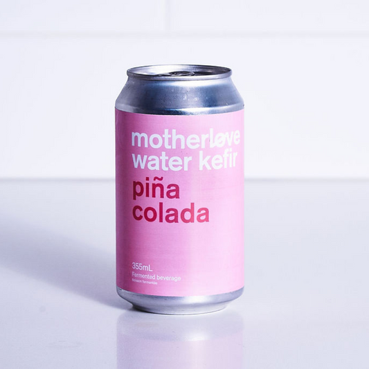 Pina Colada Water Kefir - Motherlove Ferments (355ml) - BCause