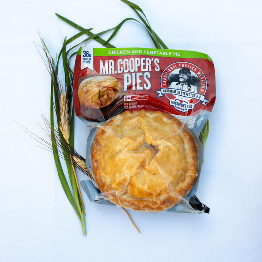 Chicken & Vegetable Pot Pie - Mr. Cooper's Pies (425g) - BCause