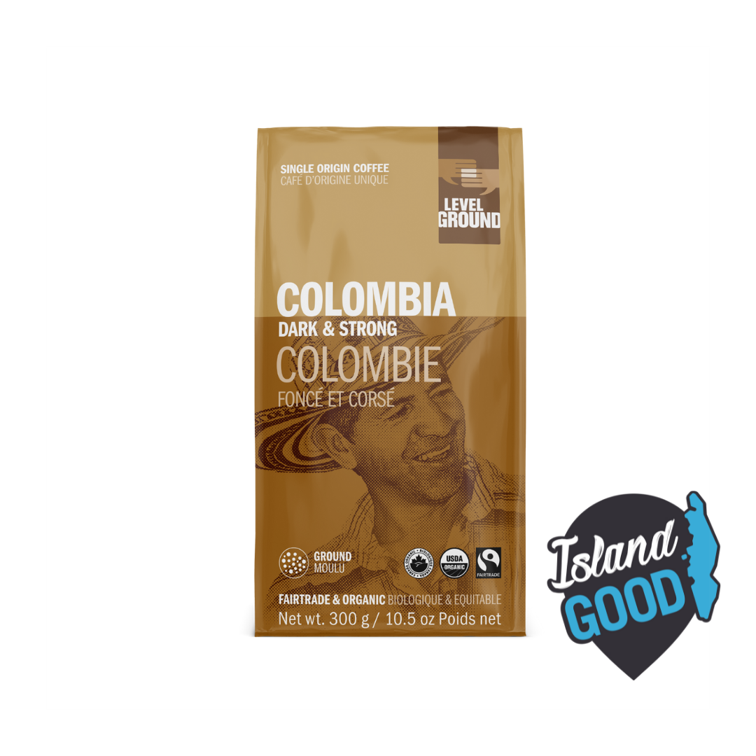 Colombia Single Origin Ground Coffee - Level Ground - (300g) - BCause