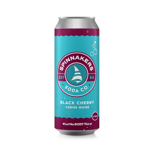 Black Cherry - Spinnakers Soda Co. (4x473ml) - BCause